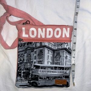 Robin Ruth Pink and Black London Shoulder Bag